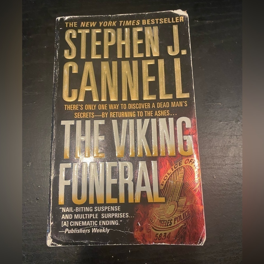 The Viking funeral Stephen Cannell book